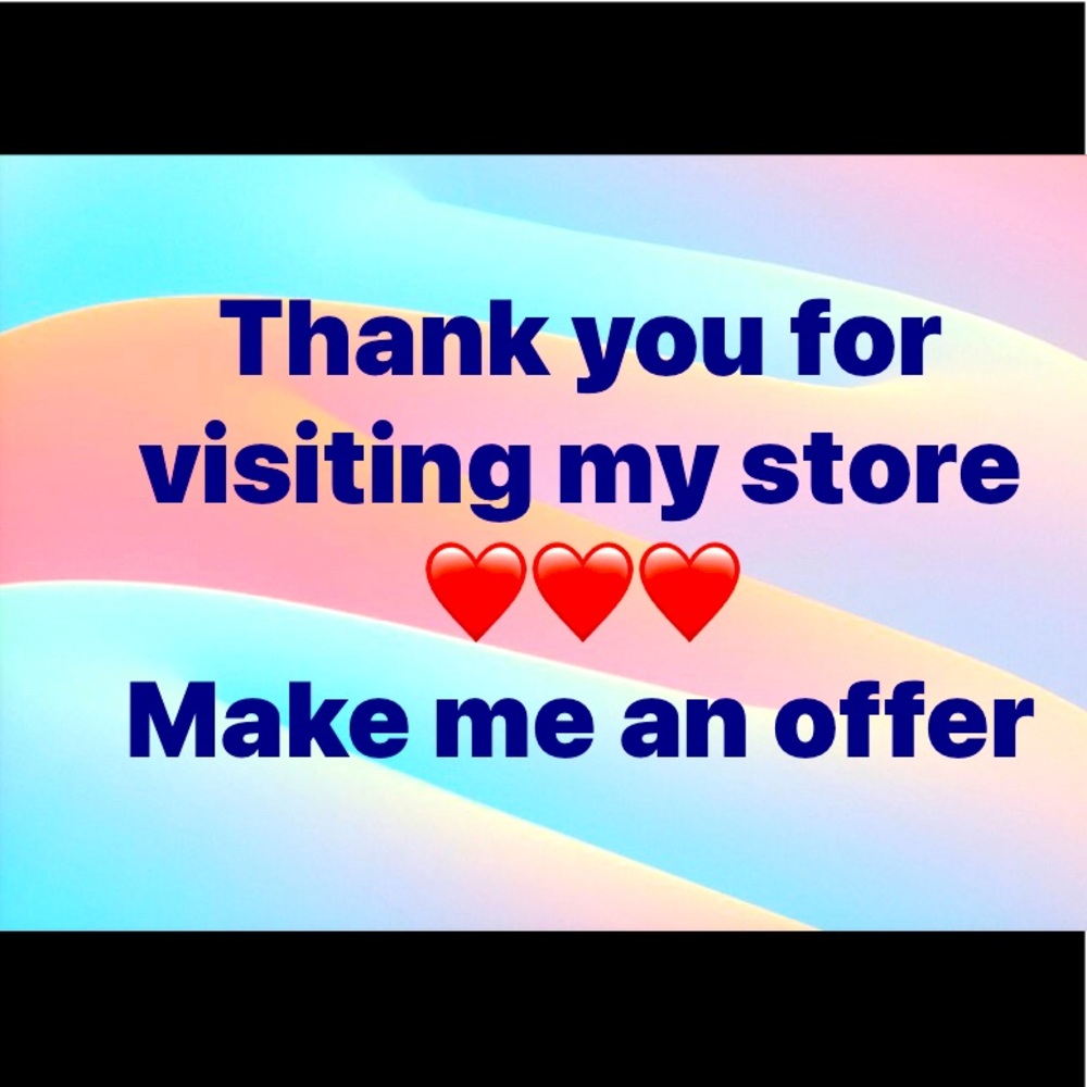 Thank you for visiting my store